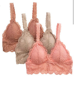 Coral Aline Bralette