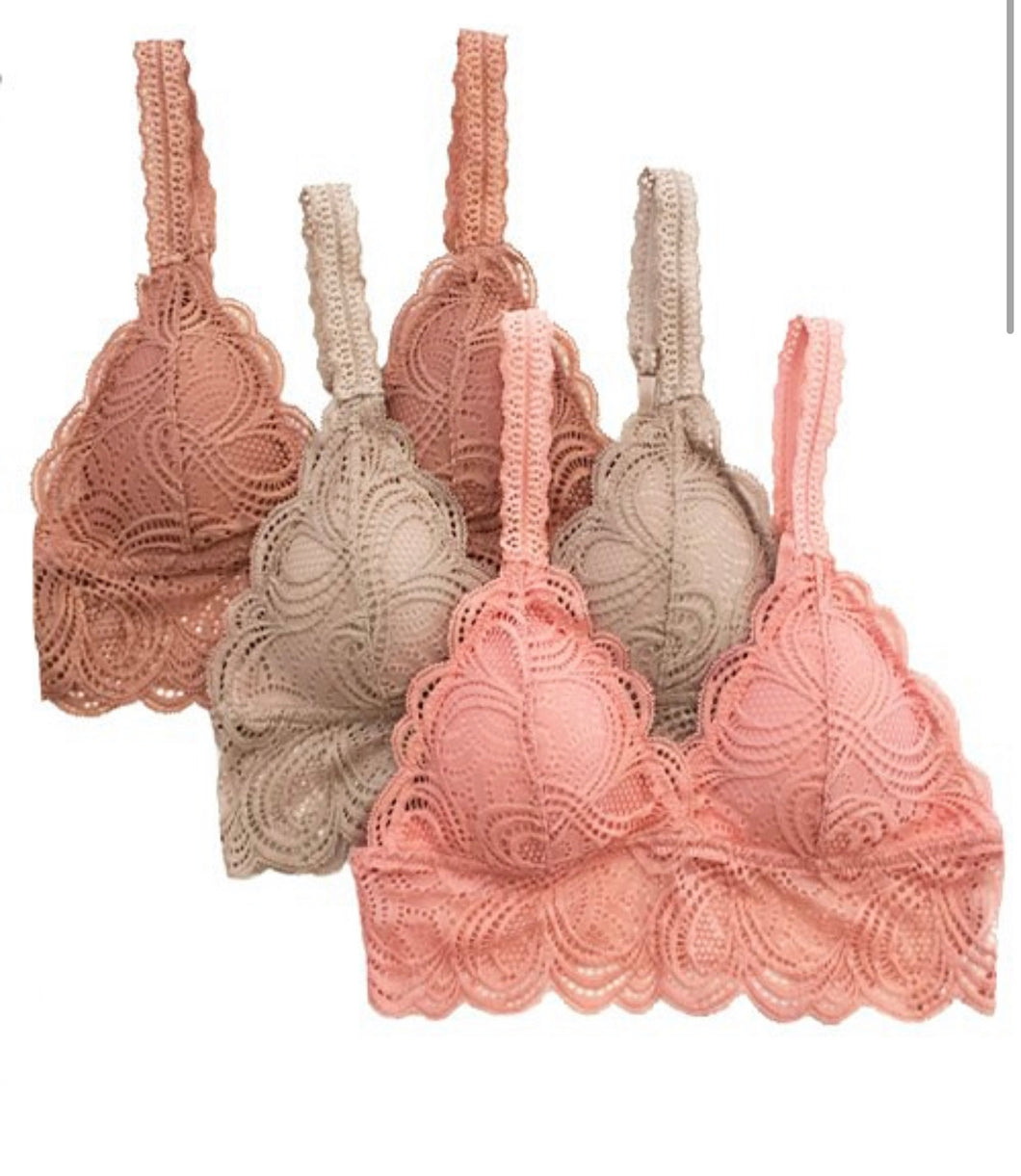 Coral Aline Bralette