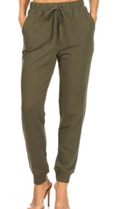 Dark Green Jogger Pants