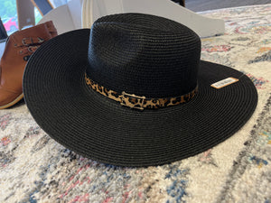 Mary Sue Black Floppy Hat