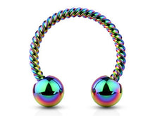 Load image into Gallery viewer, Twisted Robe Barbell 16GA
