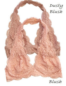Blush Halter Bralette