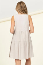 Load image into Gallery viewer, Ceramic Good Girl Tiered Dress w/Pockets
