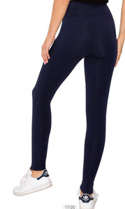 Navy Pocket Leggings