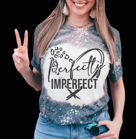 Perfectly Imprefect Bleached Tee